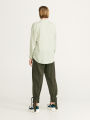 Green Lyocell Long Sleeve Shirt for Women (CT-22). 