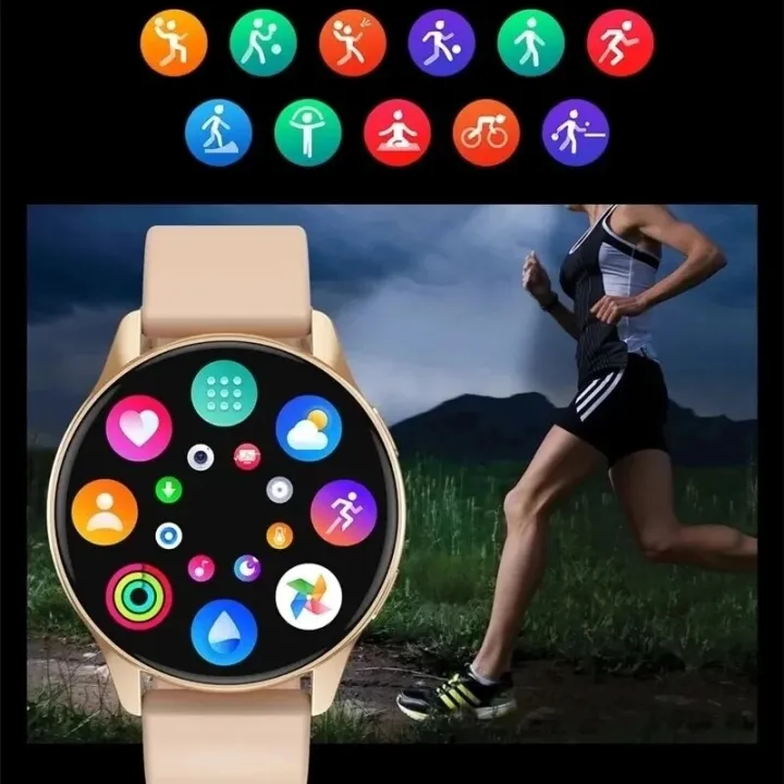 2024%20Fashion%20Smart%20Watch%20Round%20Waterproof%20Smartwatch%20Bluetooth%20Calls%20Watches%20Men%20Women%20Fitness%20Bracelet%20Custom%20Watch%20Face%20+Box%20-%20Image%204