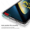 3in1 Oppo Reno 12F Transparent Soft Phone Case Reno12F Reno 11F Tempered Glass + Back Camera Lens Film.