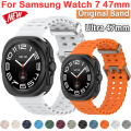 Uonevic Meter watch strap strap gap sports bracelet 47mm originally for Samsung Profesional Watch Ultra LTE Silicone strap None for Samsung watch Ultra 47mm. 
