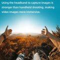 Universal Head Strap Mount Headband Holder with Mobile Phone Clip Holder for Smartphones Vlog Accessories.