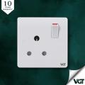 VGT - 3 Pin Round Socket  AC Socket  15Amp Socket (Classic Series). 