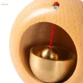 Shopkeepers Door Opening Hanging Decoration Rustic Wooden Door Bell for Office. 