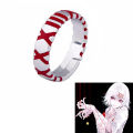 Anime Cos Tokyo Ghoul JUZO SUZUYA REI Boy Adjustable Finger Ring For Women Men Cosplay Jewelry Accessory Gifts. 