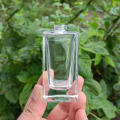 Bottom High-End Spray Wooden Lid Perfume Bottle Perfume Perfume Bottle 30ml50ml100ml White Material Glass Thick.