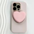 Magnetic Phone Holder For IPhone 15/14/13/12 Series MagSafe Grip Stand Silicone Heart P-Socket Pop. 