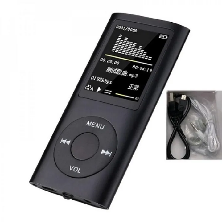 Bluetooth%20Mp3%20Player%20with%20FM%20Radio%20Mp4%20Player%20Black%20-%20Image%206