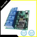 【Special offer】 ESP8266 4CH 12V Relay Module Smart Home APP Remote Control Switch diy electronics. 