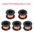 0.10mm Copper PCB Soldering Wire 0.10mm Circuit Board Trace Repair Cables Very Small Thin Copper Wire PCB Link Jumper Soldering Wire PCB Maintenance. 