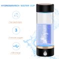 420ml Portable Hydrogen-Rich Water Generator Bottle Rechargeable Hydrogen Water Bottle Glass Cup. 