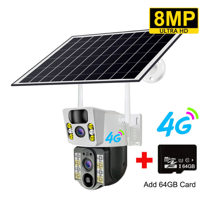 8MP%204K%20Wireless%20Solar%20Camera%204G%20Sim%20Outdoor%20Dual%20Lens%20Wifi%20IP%20Camera%20PIR%20Night%20Vision%20V380%20Pro%20CCTV%20Security%20Protection%20Monitor%20-%20Image%207