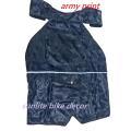 Chest guard for biker. Motorcycle winter Protection For Biker. armi print black.