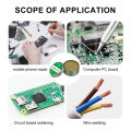 Soldering paste rosin flux lead-free easy to soldering soldering iron repair Iron sheet stainless steel sheet nickel solder wire MuXiaRe. 