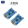 TP4056 Type-C USB 5V 1A 18650 Lithium Battery Charger Module with Dual Protection Functions (Type C USB Input). 