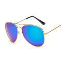 3026 Polarized 3025 Classic Reflective Color Film Colorful Trendy Sunglasses.