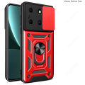 Slide Lens Funda for Infinix Note 30 5G Case for Infinix Note 30 Pro 4G Case Magnetic Ring Stand Holder Armor Cover. 
