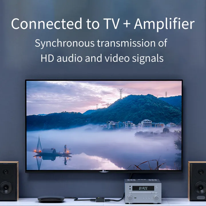 HDMI-compatible%20Audio%20Extractor%20HDCP%20CEC%20Optical%20TOSLINK%20SPDIF%203.5mm%20RCA%20Converter%204K%20x%202K%203D%20HDMI-compatible%20Splitter%20Adapter%20-%20Image%203
