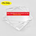 TRANSPARENT 2mm Acrylic Sheet 2mm Clear Plastic Sheet 2mm Thick Acrylic Sheets Cutting Size 300x300mm Or 12×12 Inch Or 1×1 Feet 12 Inch Acrylic Sheet Clear Perspex Acrylic Sheet 2mm Clear Acrylic Plexiglass. 