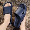 Closed-Toe Slippers Men's Summer Outdoor Non-Slip Deodorant Beach Sports Leather Sandals Hollow Driving Half Slippers Vietnam Hole. 