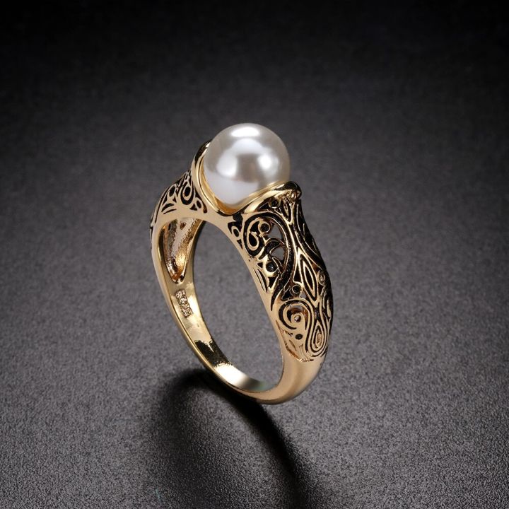 1PC%20Fashion%20Vintage%20Inlaid%20White%20Pearl%20Ring%20Gold%20Plated%20Ladies%20Ring%20Jewelry%20Wedding%20Ring%20Engagement%20Ring%20Rings%20For%20Women%20-%20Image%203