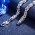High quality 925 sterling silver Bracelet for woman man luxury Wedding party Christmas Gifts fashion fine Jewelry temperament. 