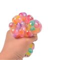 1PC Creative New Decompression And Ventilation Grape Ball Toys Tricolor Colorful Beads Grape Ball Pinch Le Children's Toys. 