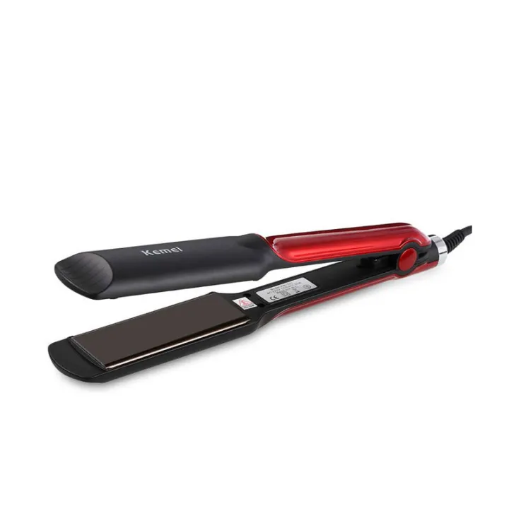 Kemei%20KM%20531%20Professional%20Hair%20Straightener%20Wet%20Dry%20Ceramic%20Coating%20Electric%20Hair%20Straightener%20Fast%20Heating%20Styling%20Tool%20Black%20Red%20-%20Hair%20Straightener%20-%20Hair%20Straightener%20-%20Image%205