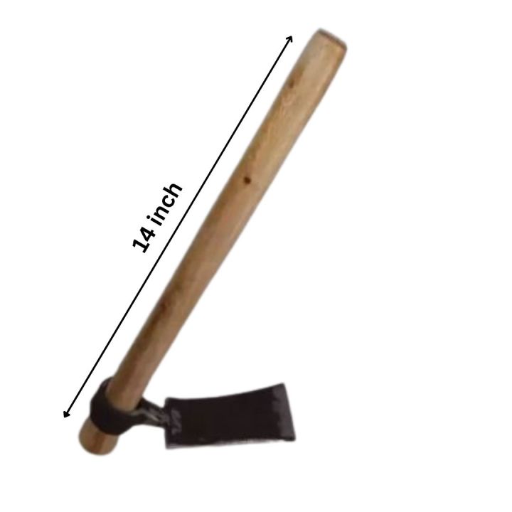 Garden Hoe Spade with Wooden Handle Agricultural Tool ( Small Spade )