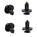 200PCS Bumper Clips 8mm Push Fender Flare Fastener for Infiniti and Nissan Plastic Rivet Retainer Clips. 