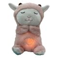 Cross-border independent sealed Internet celebrities will breathe and glow Stitch to soothe plush toys and babies sleep and play.