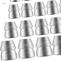 25 Pcs Set Metal Wedge axe handles Wedges 8mm, 10mm, 11mm, 13mm, 16mm Replacement Splitting Wedge Set Strong for Sledge Hammer Mauls Handle. 