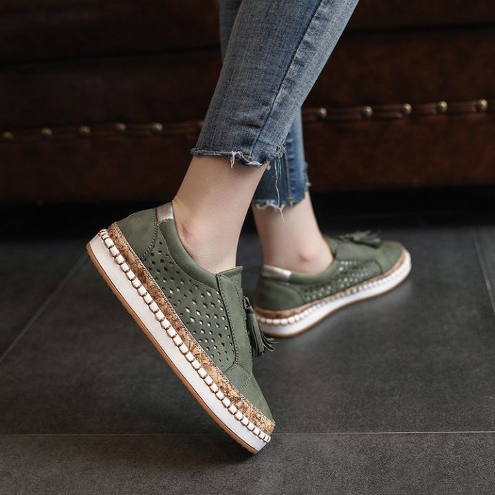 Spot%202022%20New%20Round%20Toe%20Casual%20Tassel%20Sneakers%20Flat%20Sole%20Plus%20Slip%20Slip%20Shoes%20Loafers%20Women%20-%20Image%203