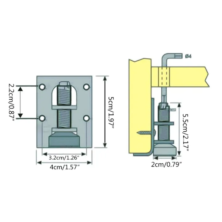 4%20Pieces%20Adjustable%20Furniture%20Leveler%20Legs%20Load%20Foot%20Cold%20Rolled%20Steel%20Sofa/Cabinet%20Leveling%20Feet%20Floor%20Protecter%20B03E%20-%20Image%207