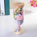 Decorate Your Life  Flower Bottle Light with Remote Control Night Light Bloom LED Rose Bottle Lamp. 