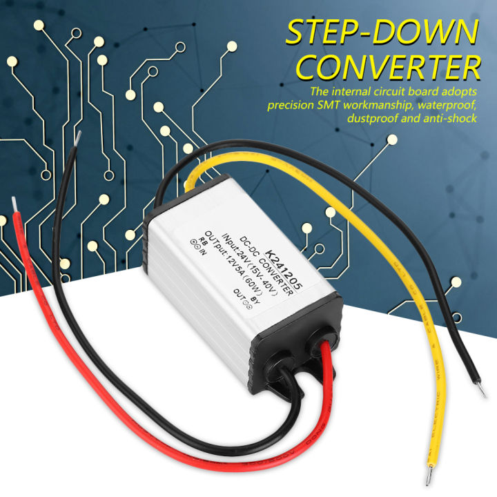 %E3%80%90NEW%E3%80%91%20-%20Converter%2024V%20to%2012V%20High%20Efficiency%20tep%20down%20Power%20upply%205A%20-%20Image%202