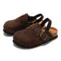 RUIZUSTOCK Ruizu Autumn/Winter Children's Cork Sandals, Genuine Leather, Boys' Beach Slippers, Headband, Girls' Matte Leather. 