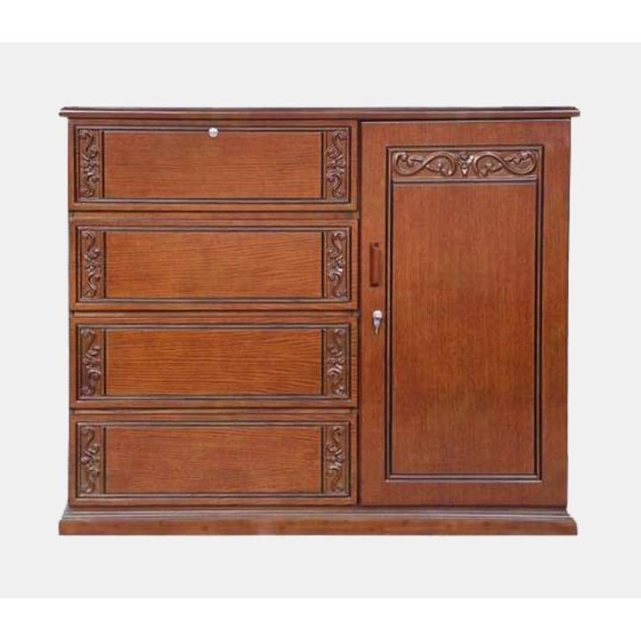 Wood%20Wardrobe%204%20Drower%20Stylish%20W-472%20Malaysian%20process%20wood%20-%20Image%202