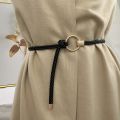 【beauty code store】Women's Hand-Woven Belt Fashion Casual Circle Knotted Decorative Rope Braid Belts Dress Denim Trouser.