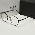 Oval Shape Black Metal  Frame 2021 New Stylist Optical Eyeglass-Frame for Men Women. 