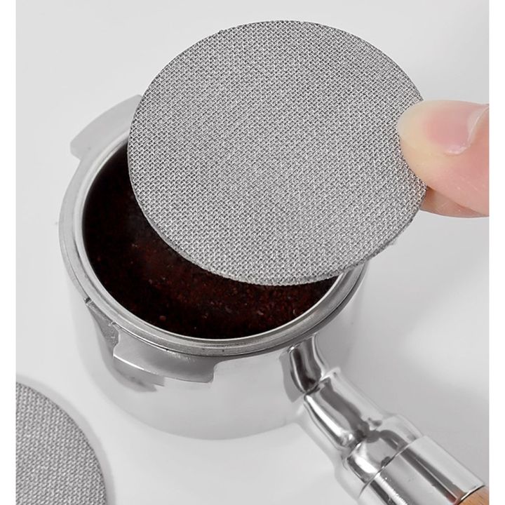 Coffee%20Filter%20Mesh,Reusable%20Coffee%20Puck%20Screen%20High%20Strength%20Durable%20for%20Coffee%20Maker%20Filters%20Accessories%2054mm%20-%20Image%204
