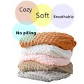 Minky Nursing Pillow Cover, Breastfeeding Pillow Positioner Slipcover Fits for Baby Boy Girl Support Removable Cover. 