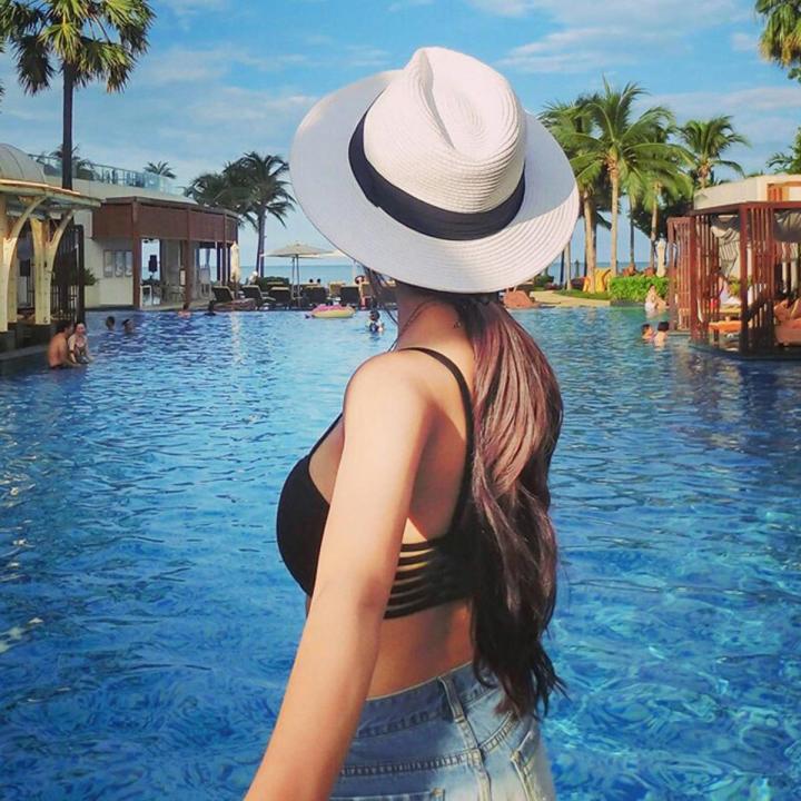 【happy one】summer hat women men panama hat