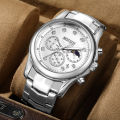Da Jin Watch Foreign Trade Men's Watch Multi Pointer Fashion dial Bostone BESTWIN Cross border Waterproof Quartz Watch. 