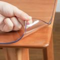 3.0mm PVC Transparent Tablecloth Rectangle Waterproof Table Cover Oilproof Table Cloths Soft Glass Cloth Kitchen Decoration. 