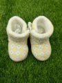 Newborn Baby Girls Boys Soft Booties Snow Boots Infant Toddler Newborn Warming Shoes. 