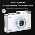 【Special offer】 4K FHD 50MP Digital Camera Selfie Camera 16X Zoom Vlogging Camera with Fill Light Video Camcorder for Photography and Video. 