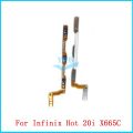For Infinix Hot 6 7 8 9 10 10s 11 11s 12 20i Play Lite Power Volume UP Down Side Button Flex Cable Repair Parts.