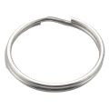 60 Pcs 20mm Outside Dia Universal Split Key Rings Keychain Holders.
