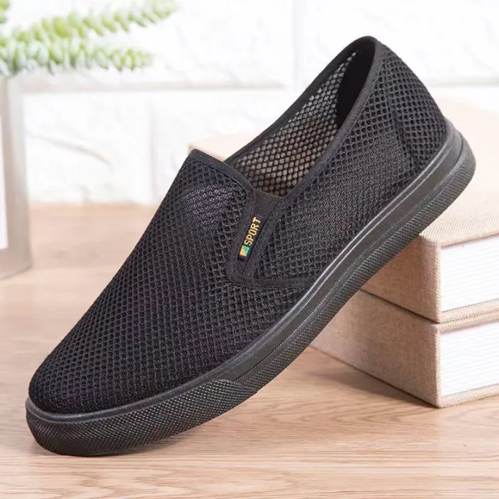 Factory%20wholesale%203520%20summer%20breathable%20men's%20mesh%20shoes%20hollow%20casual%20sneakers%20soft%20soled%20old%20Beijing%20mesh%20cloth%20shoes%20-%20Image%203