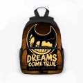 Bendy and the Ink Machine Backpack Student Pupils ravel Bags Schol bag For Kids Girl Boys. 